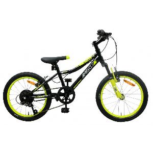 Bekijk leuke cadeautip : Attack 20 Inch 28 cm Jongens 6V V-Brakes Zwart/Geel